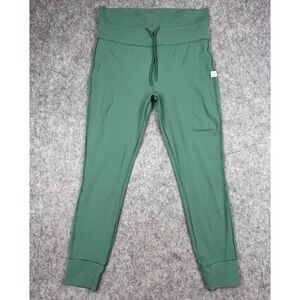 Vuori The Daily Legging Green Drawstring Waist Comfort Fit Size L